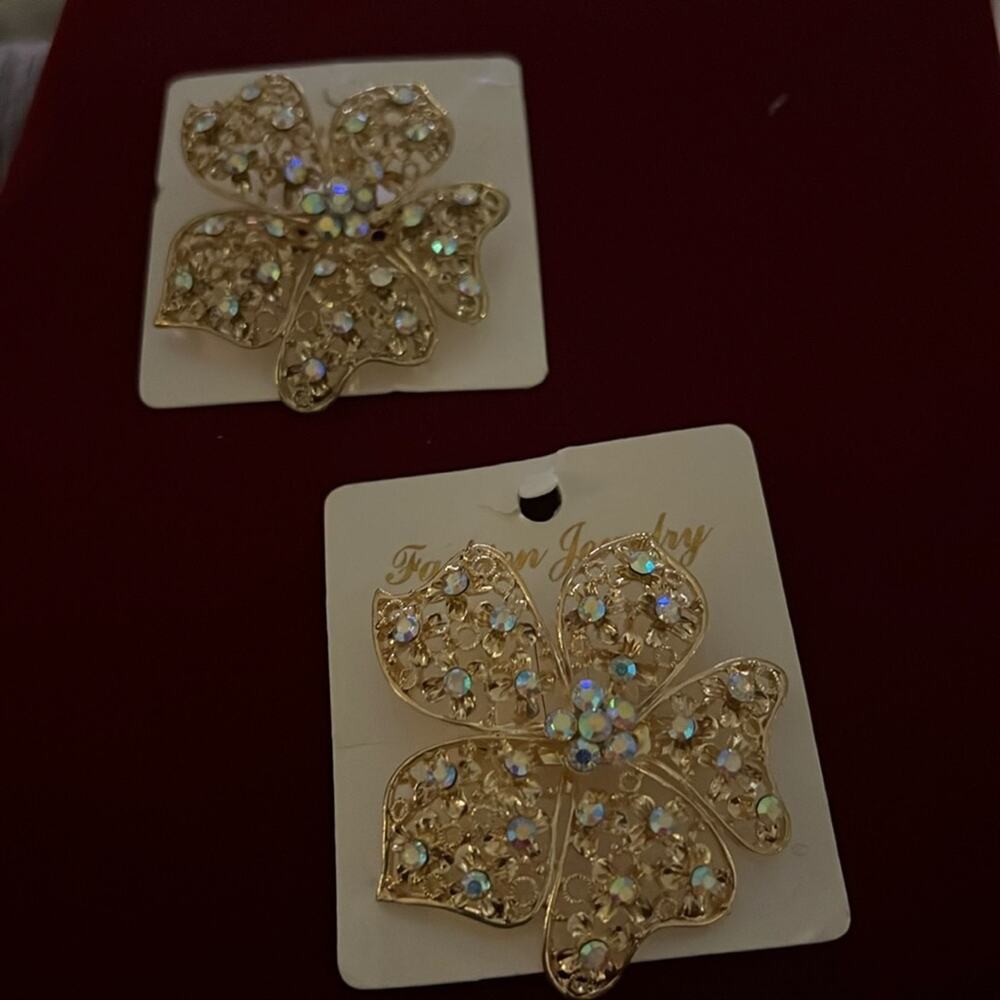 Crystal Brooches
